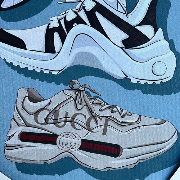 Design District Studio Designer Sneaker Hanging Wall Art - Picture 10 of 16